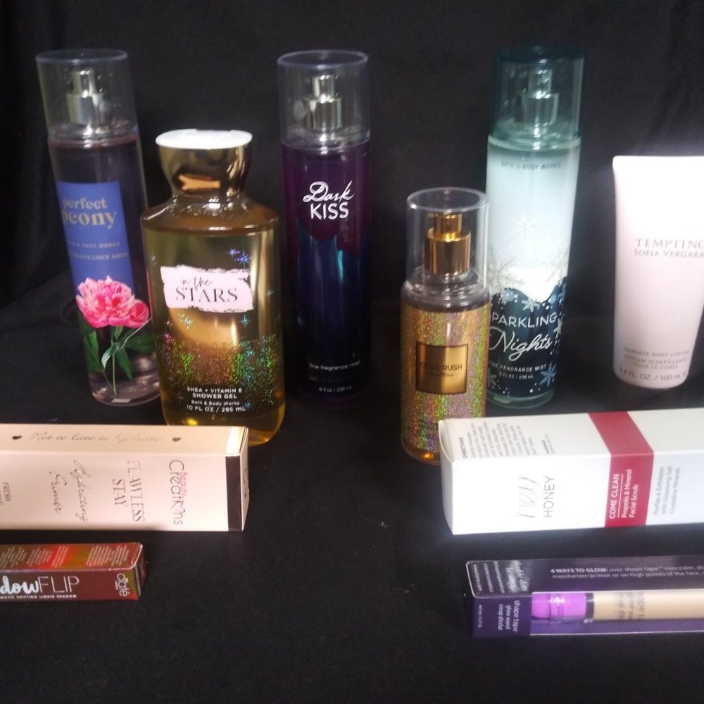 Bundle of women's beauty products